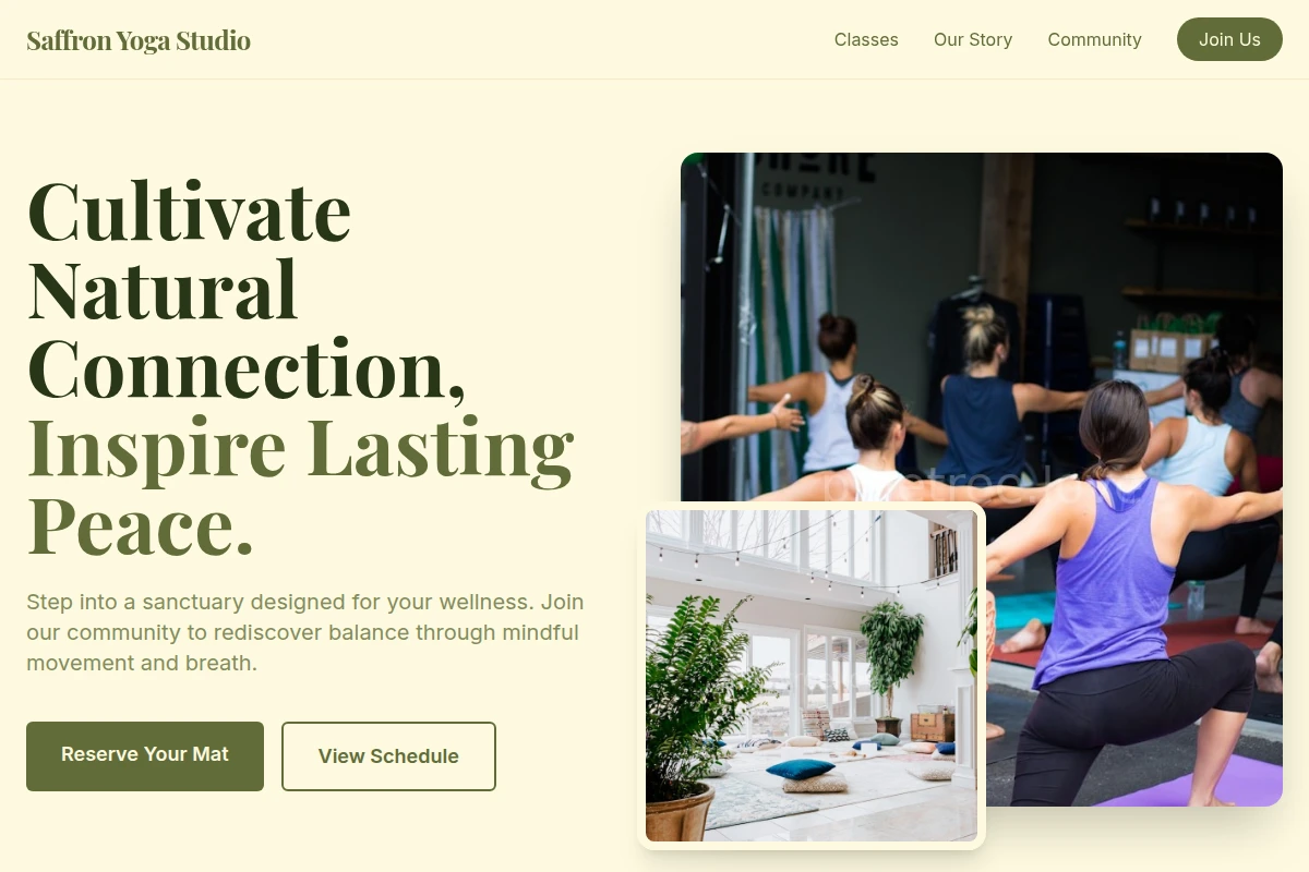 Saffron Yoga Studio