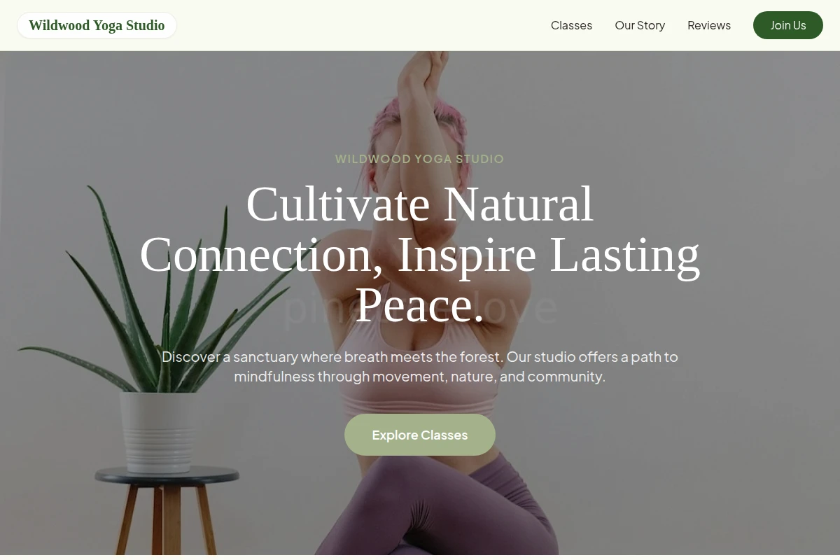 Wildwood Yoga Studio